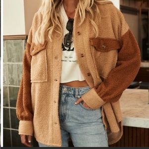 CHILE COLORBLOCK SHERPA SHACKET